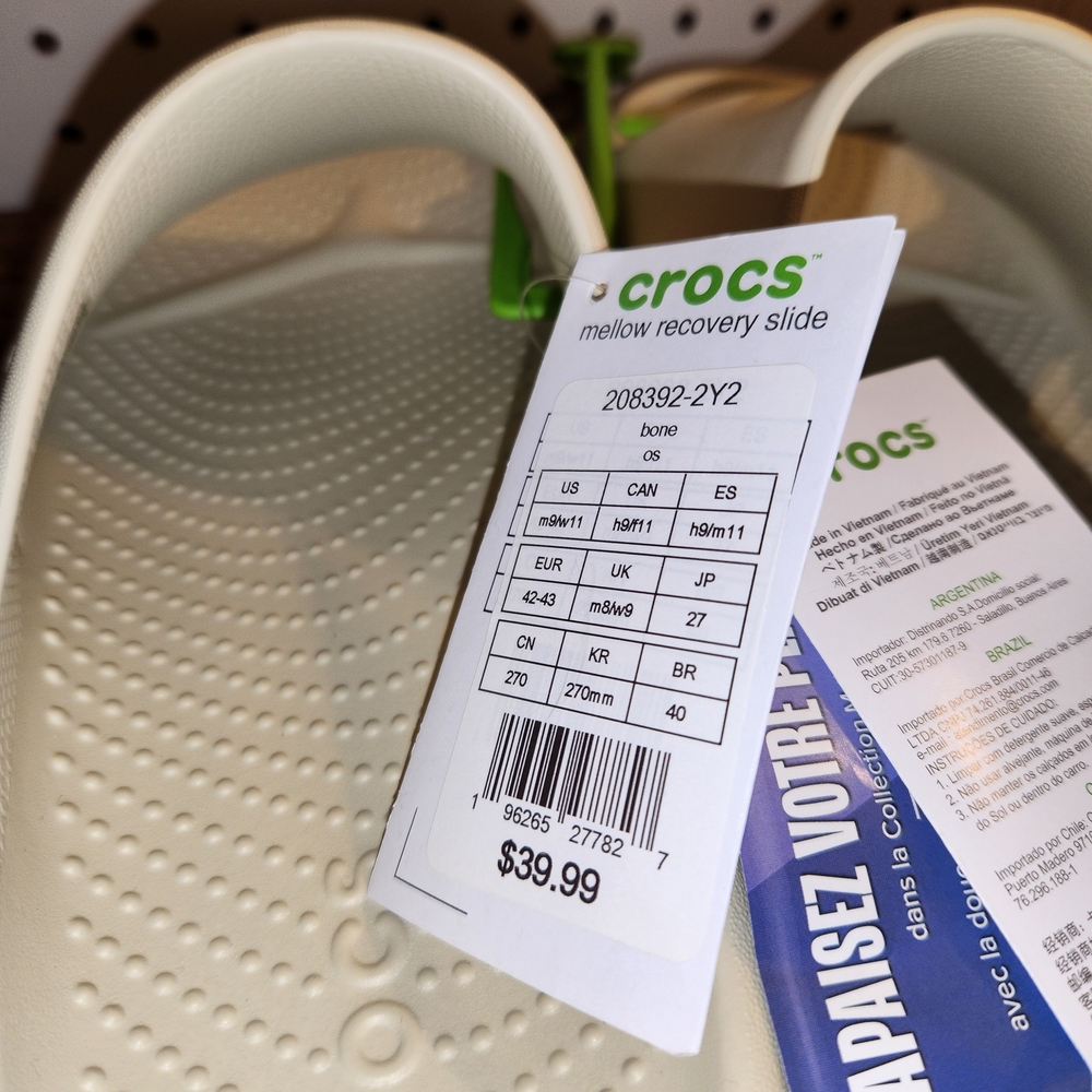 CROCS Bone Mellow Recovery Slide - Picture 3 of 5